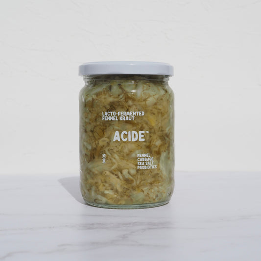 LACTO-FERMENTED FENNEL KRAUT