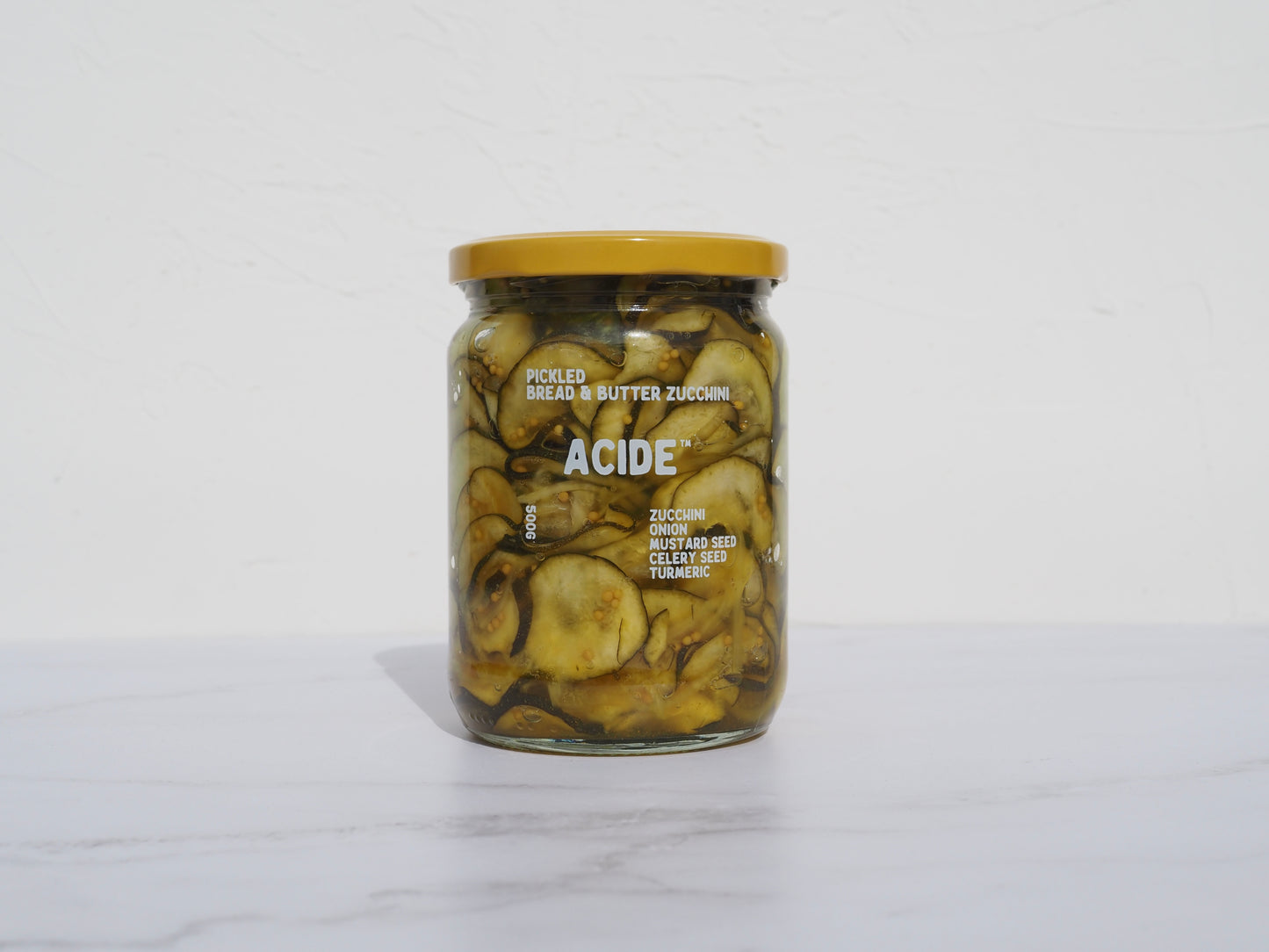 Pickled Bread and Butter Zucchini