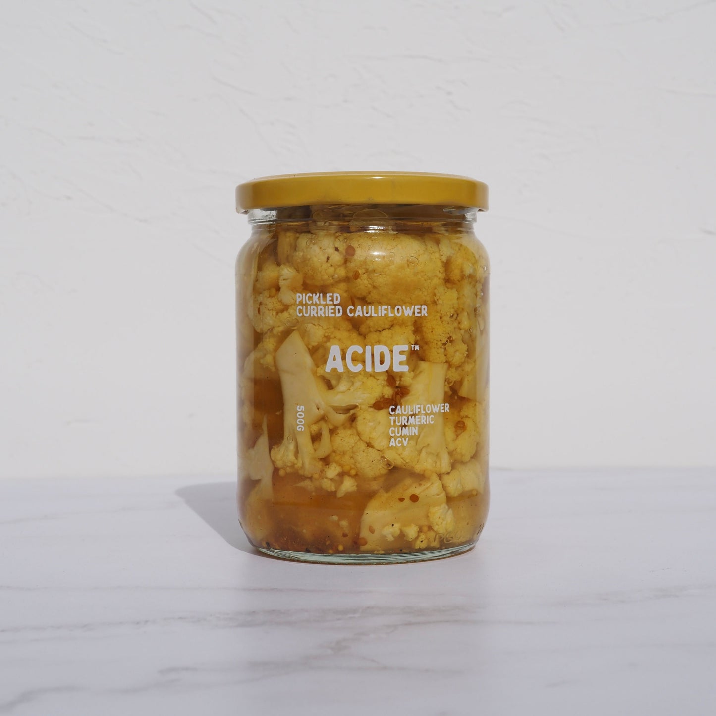 Pickled Curried Cauliflower